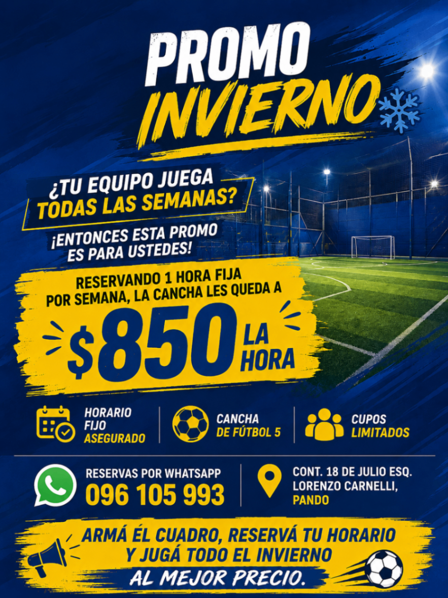 Alquiler de Cancha