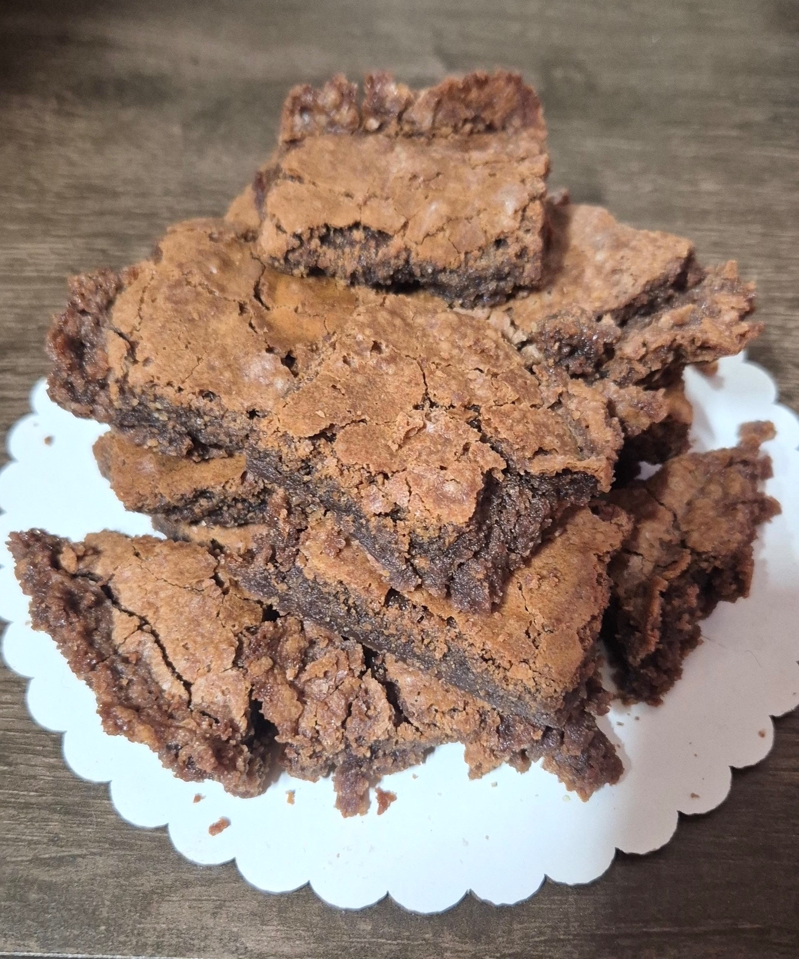 Brownies fudgy