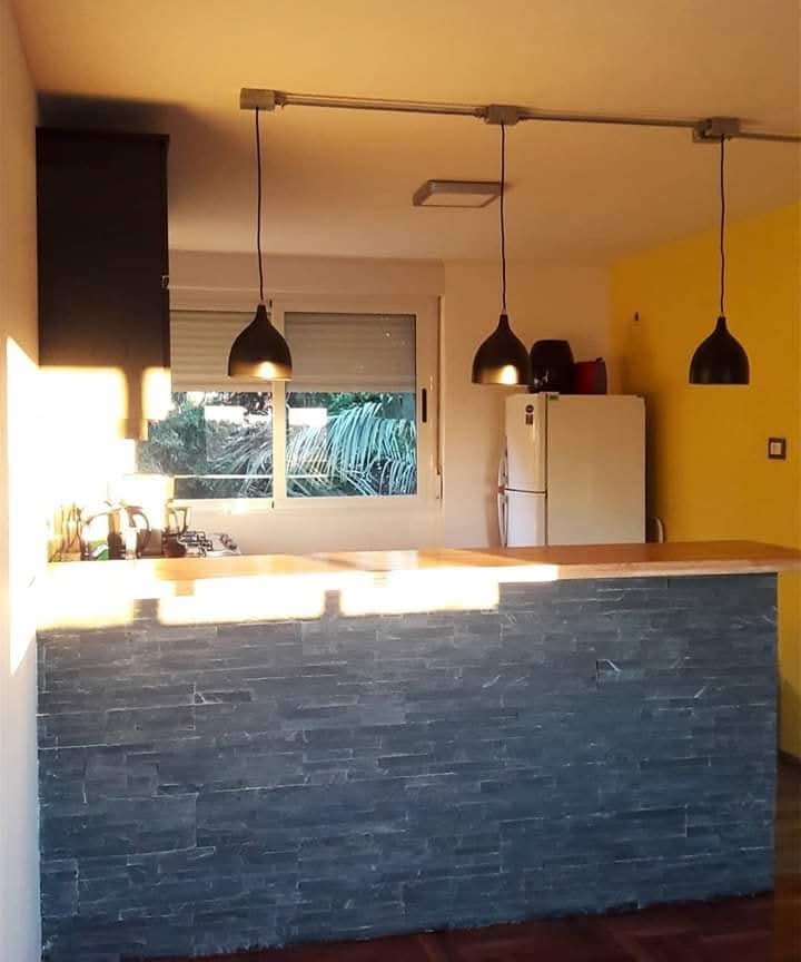 Remodelación de Cocina, Luminarias en Jardín,