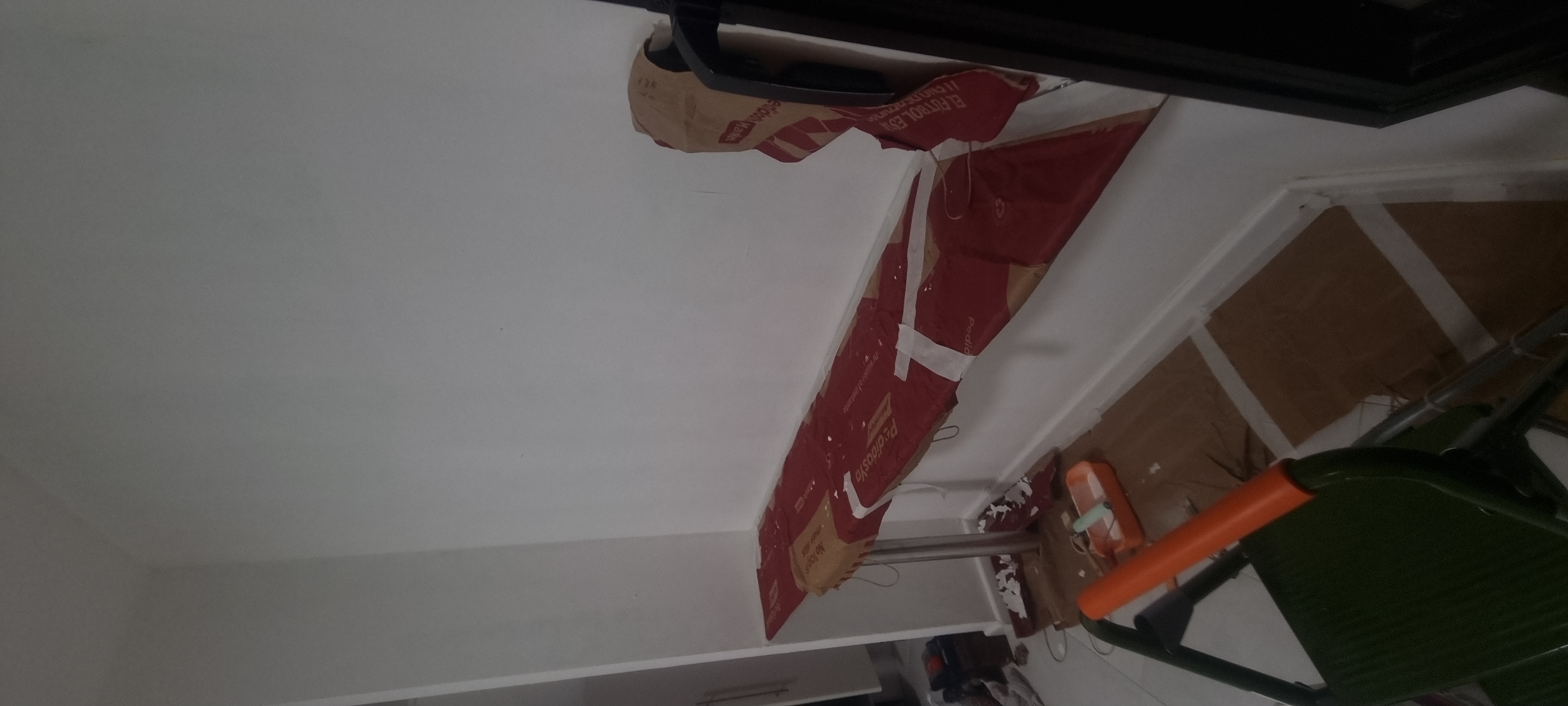 Trabajo de pintura en residencia