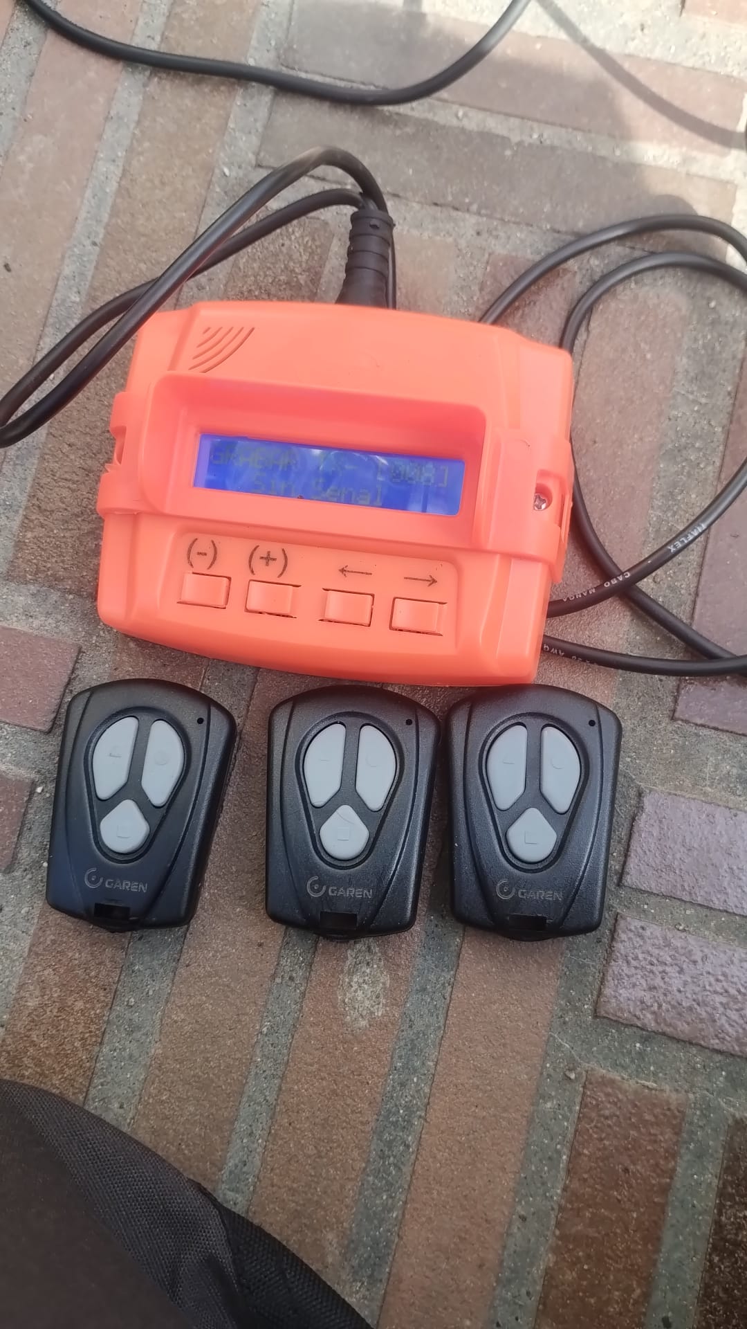 Programación de controles de acceso