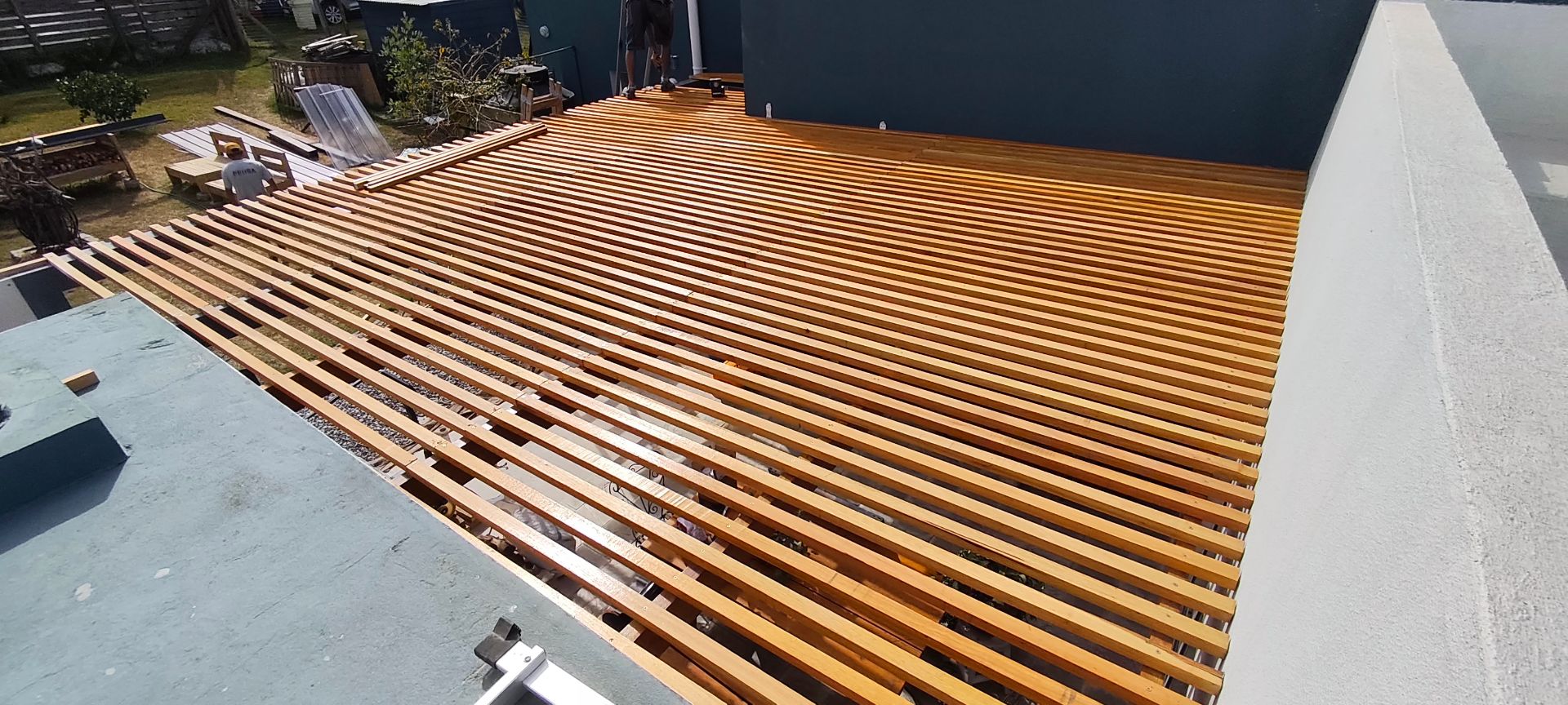 Pergolas y casas prefabricadas