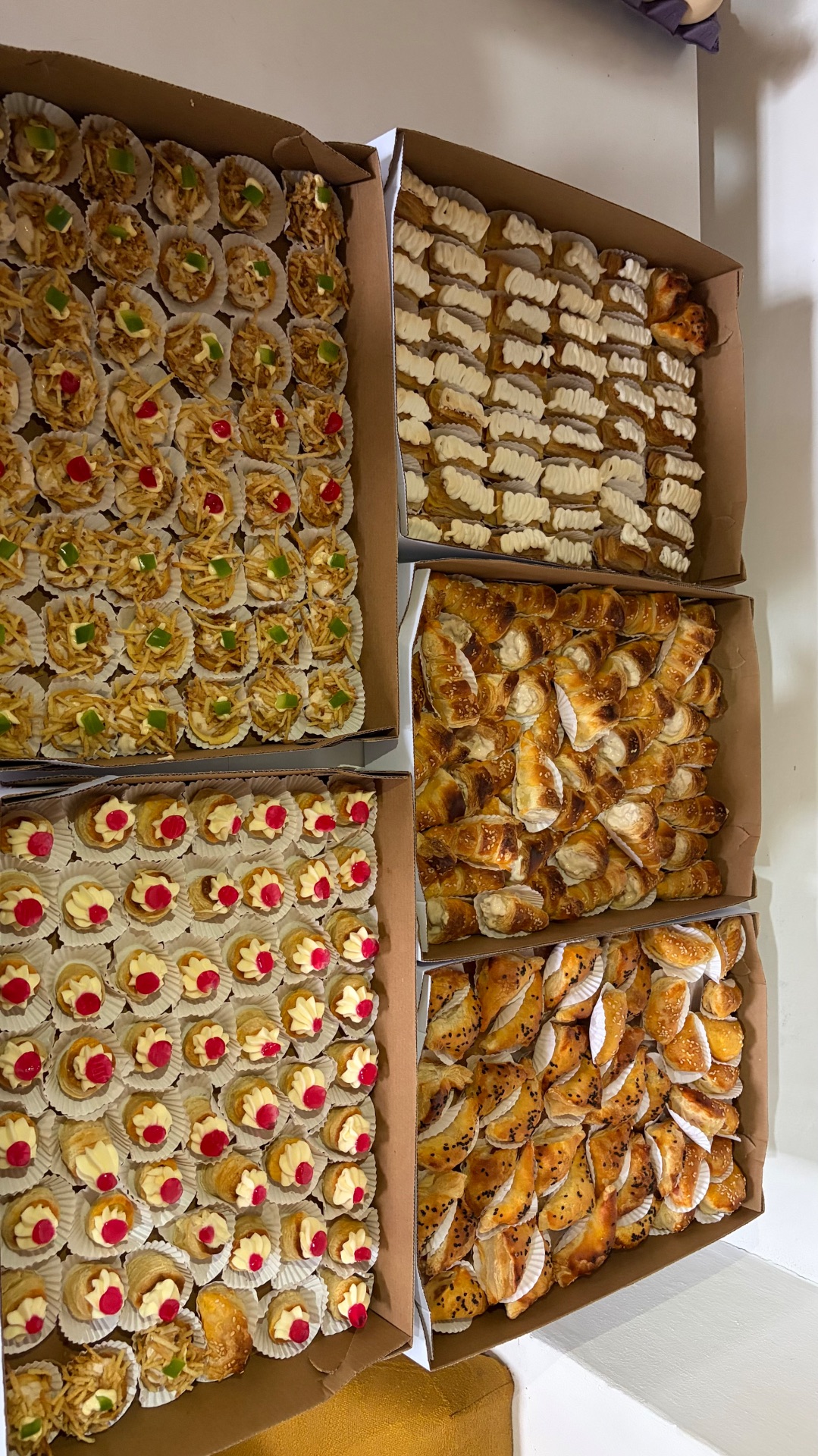 Saladitos hojaldrados
