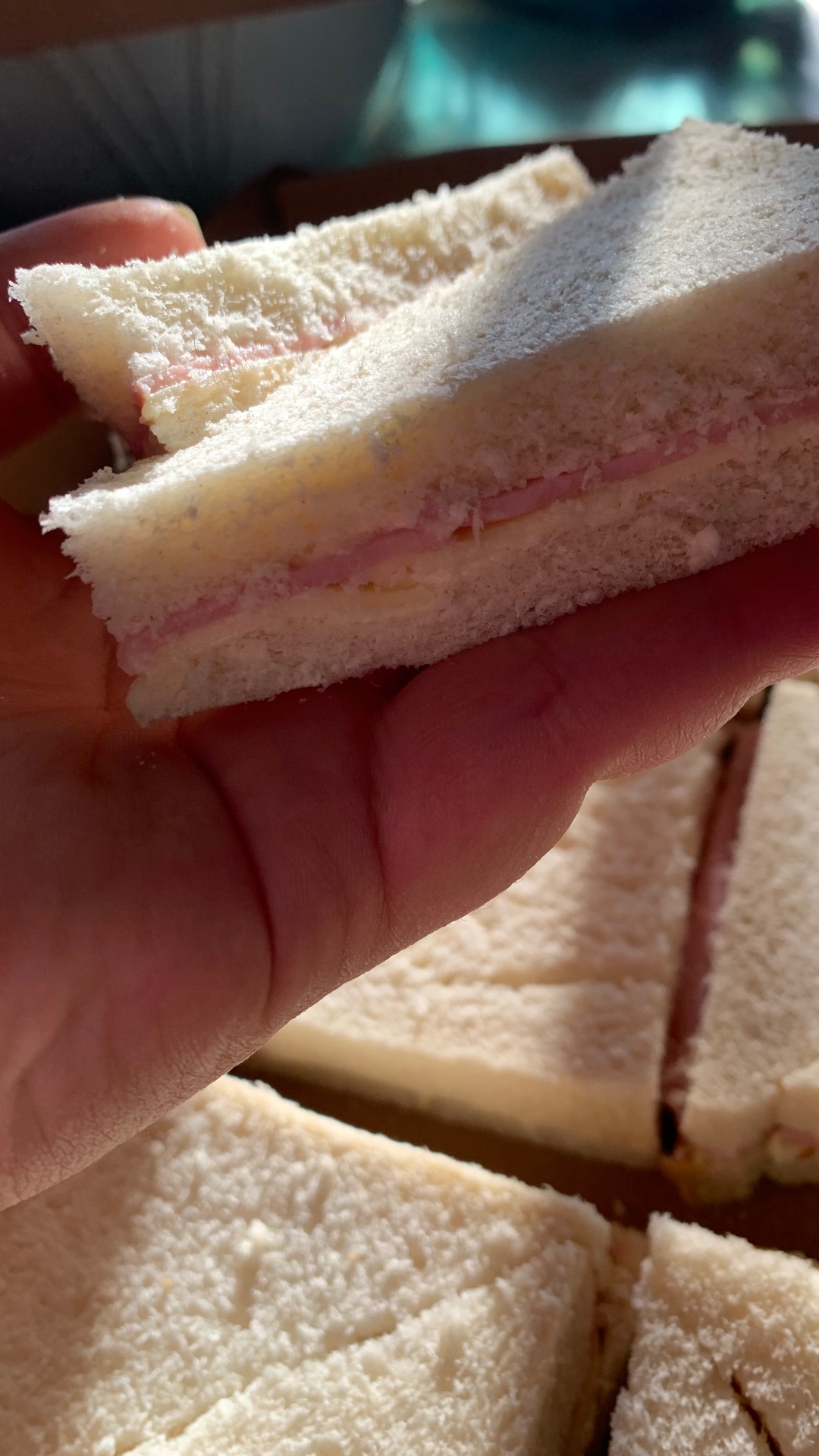 Sandwich de jamón y queso